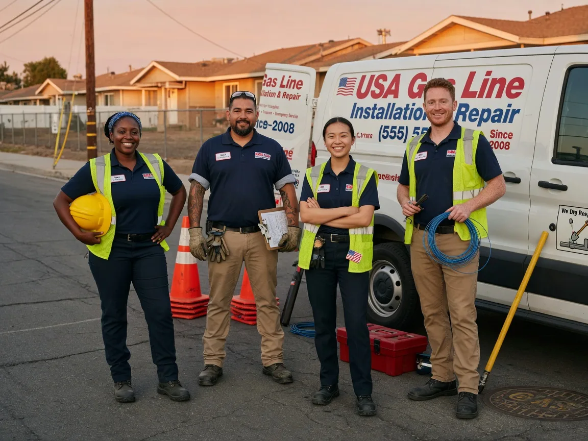 Gas Line Installation company in Changewater, NJ